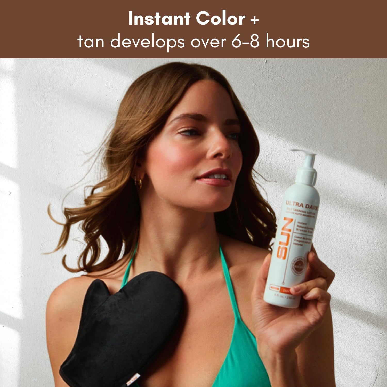 Sun Laboratories par Giesee – teinte ultra foncée et parfum agréable