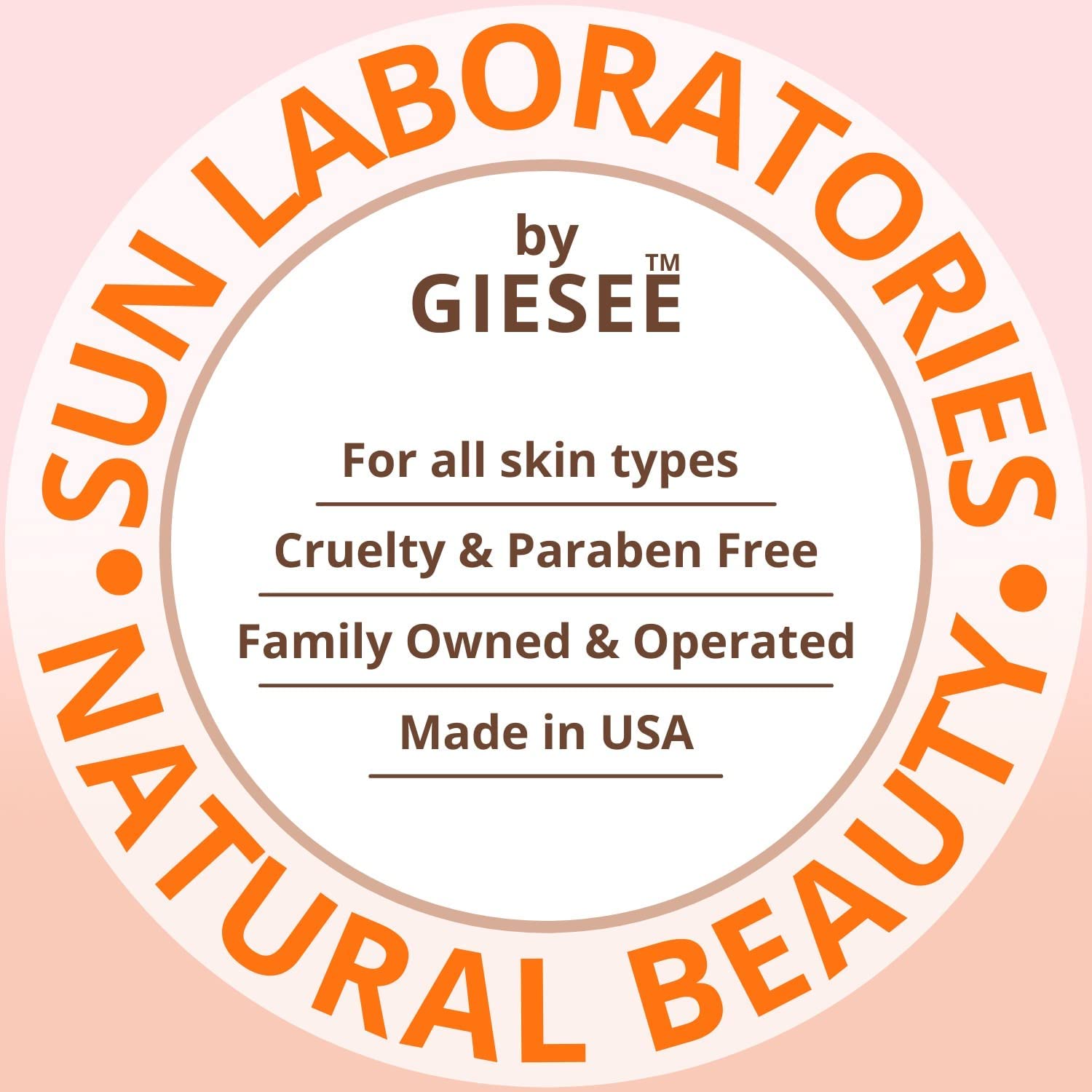 Teint bronzé naturel et longue tenue Sun Laboratories par Giesee