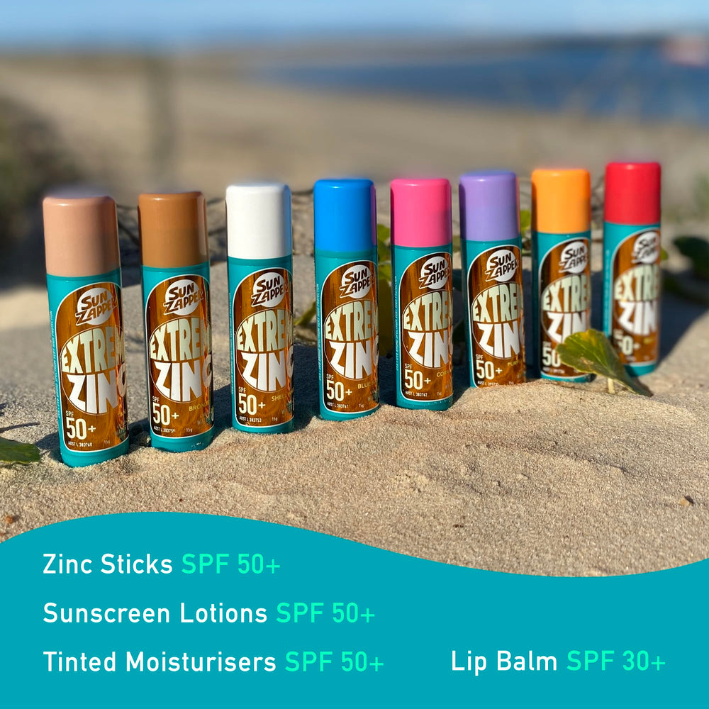 Sun Zapper Extreme Zinc Stick-respect des récifs marins et peau sensible