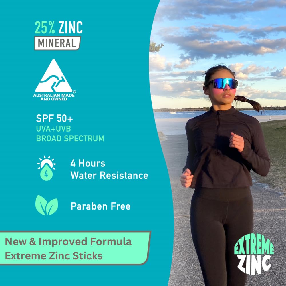 Sun Zapper Extreme Zinc Stick-teinte rose, contour et fard