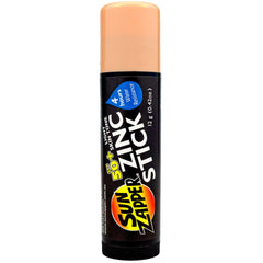 Sun Zapper mineral sunscreen stick on light skin tone for natural blending