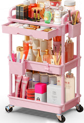 SUNALLY chariot maquillage roulant, extérieur élégant pour la salle de bain.