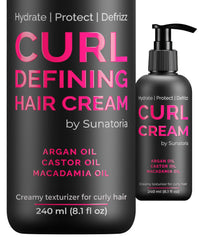 Sunatoria Crème Définissante Boucles – texture légère et hydratation durable
