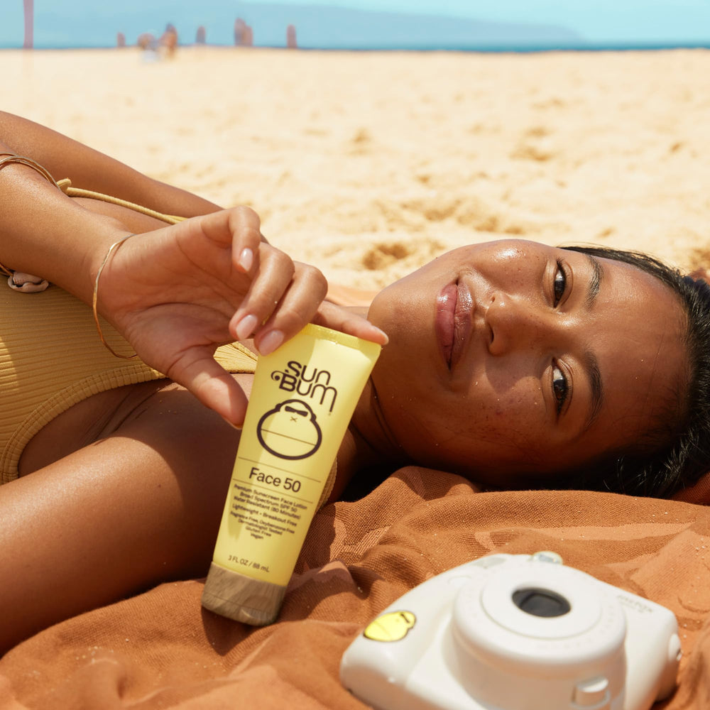 Sun Bum Original SPF 50, conforme Hawaii 104 Reef Act, protection responsable.