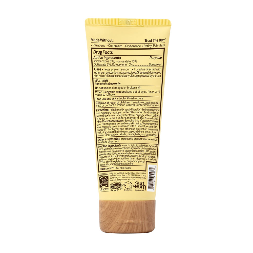 Sun Bum Original SPF 50, protection UV quotidienne et soin hydratant.