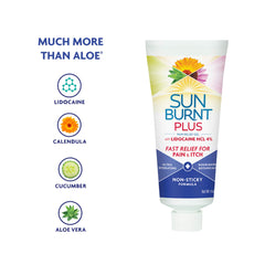 Sunburnt Plus Ingrédients clés – Aloe Vera, Calendula et Echinacea.