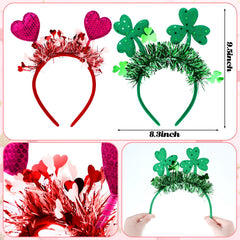 Bandeau Suncalla trefle vert, idéal pour Saint-Patrick.