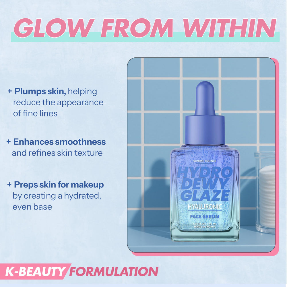 Sunday Essence Sérum: emballage chic facilitant l'application quotidienne.