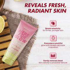 Sunday Essence gommage visage texture douce: exfoliation légère pour une peau veloutée.