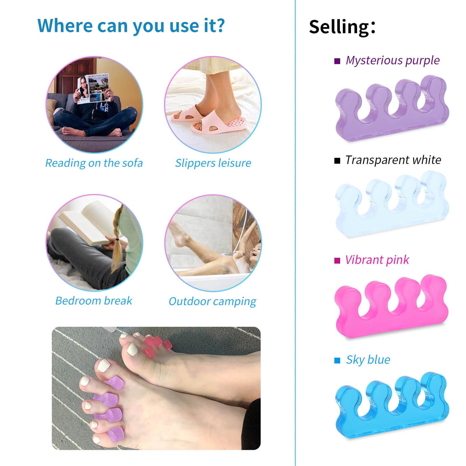 SunFATT accessoire pédicure, idéal en salon pour des soins des ongles soignés.
