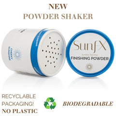 SunFX Emballage Poudre Finissante Sans Talc idéal pour salon ou maison.