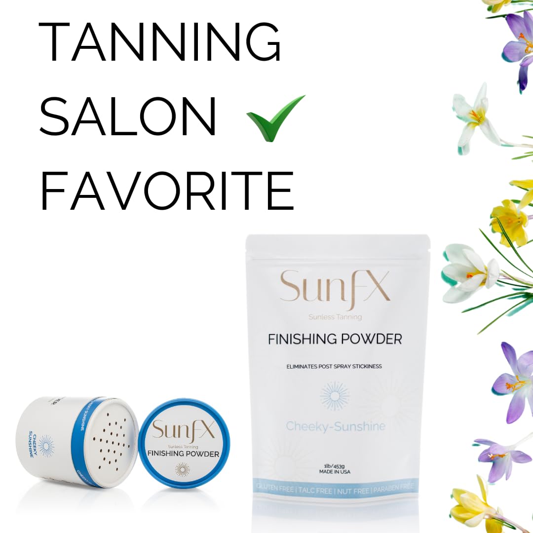 SunFX Parfum Tropical Poudre Finissante apporte une sensation agréable.