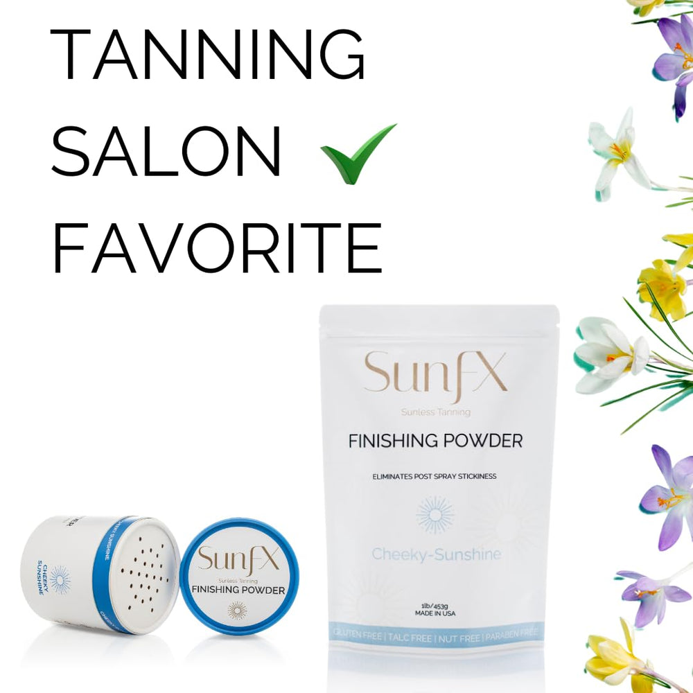 SunFX Parfum Tropical Poudre Finissante apporte une sensation agréable.
