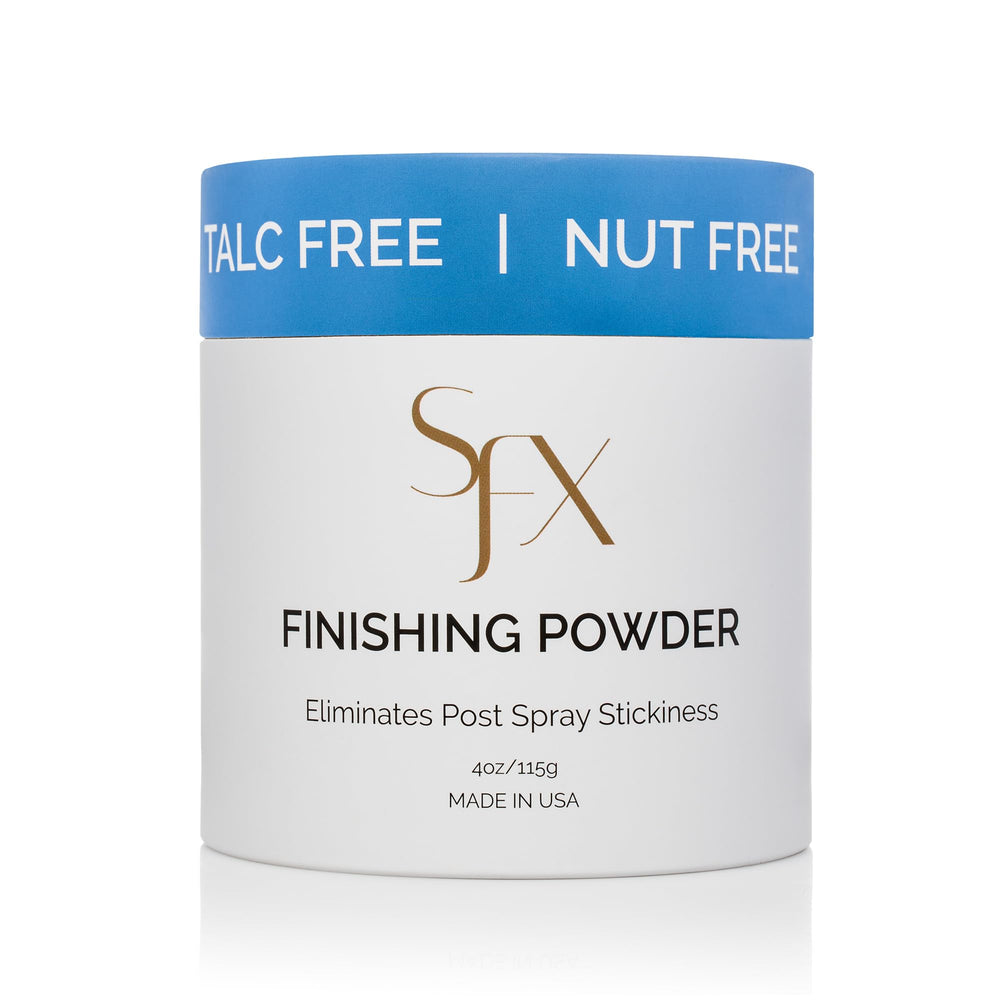 SunFX Pinceau Poudre Éventail Ultra-Doux prêt à l’emploi.