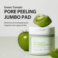 Boîte des pads SUNGBOON EDITOR à la tomate verte, pratique et prête à l'emploi.