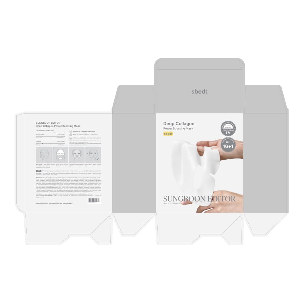 SUNGBOON EDITOR Masque – idée cadeau soin pour elle et lui.