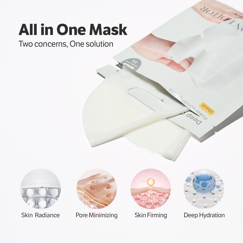 SUNGBOON EDITOR Masque – richesse en peptides et collagène pour soutenir l'élasticité.