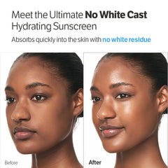 SUNGBOON EDITOR Hydro Booster Écran Solaire, absorption rapide et fini transparent sans traces blanches.