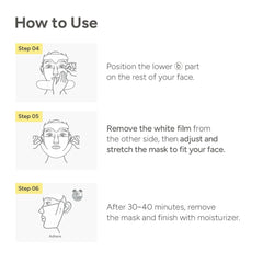 SUNGBOON EDITOR – zones machoire, peau plus lisse autour du contour.