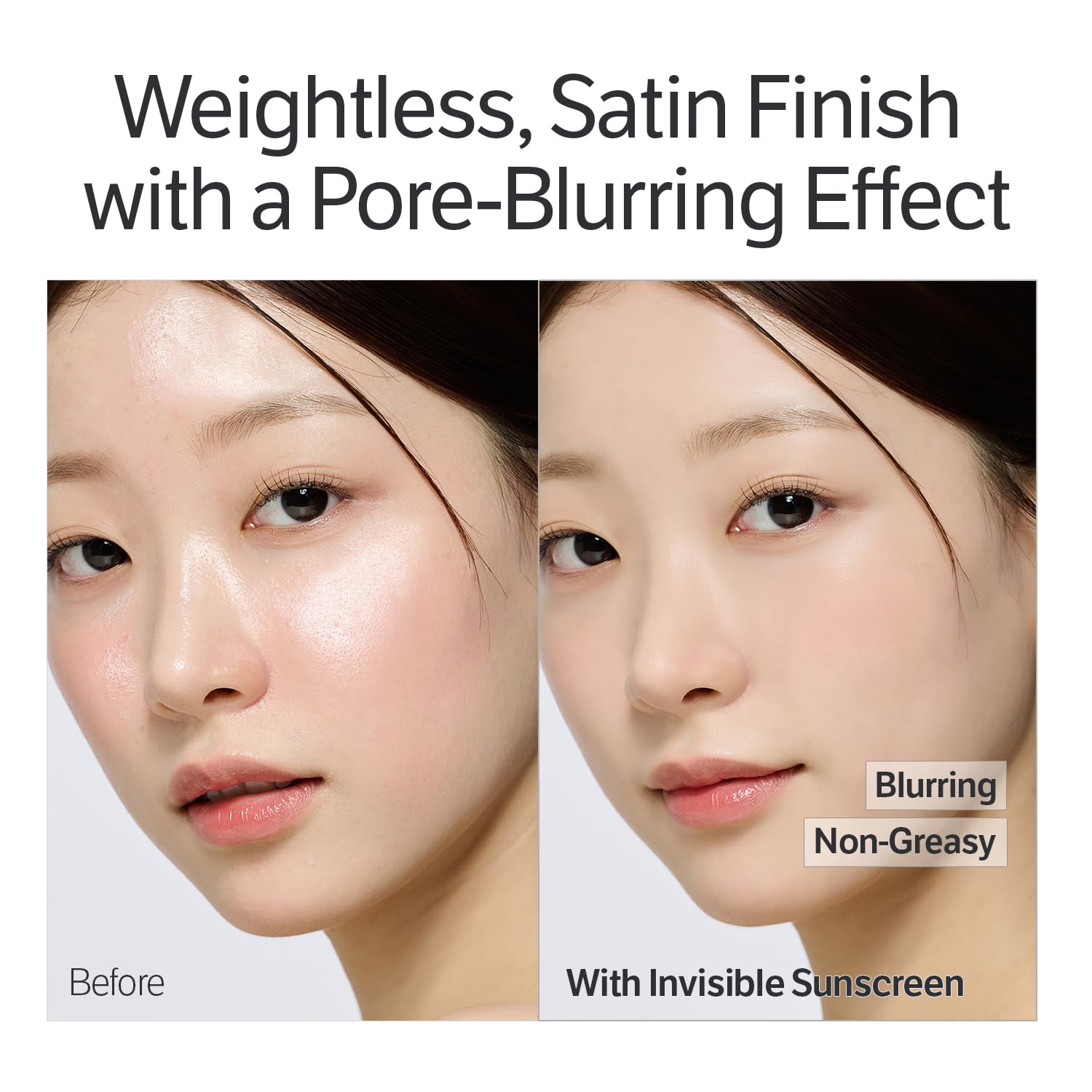 SUNGBOON EDITOR protection-spf40 offre une défense UVA/UVB sans irritation.