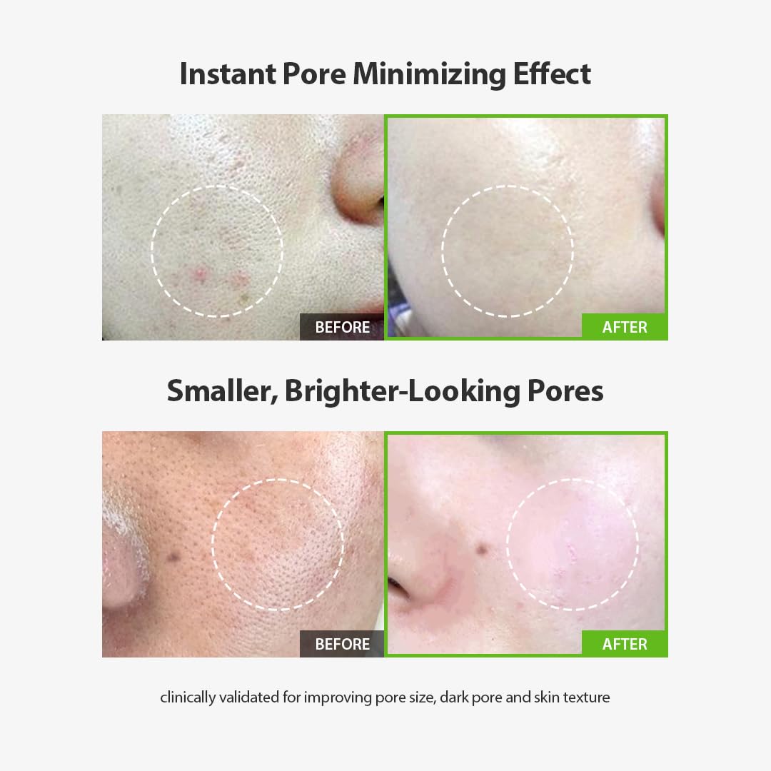 SUNGBOON EDITOR – texture du sérum et apparence des pores visiblement améliorées