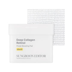 SUNGBOON EDITOR Tampons Collagen Retinol – vue emballage, hydratation nourrissante pour le visage