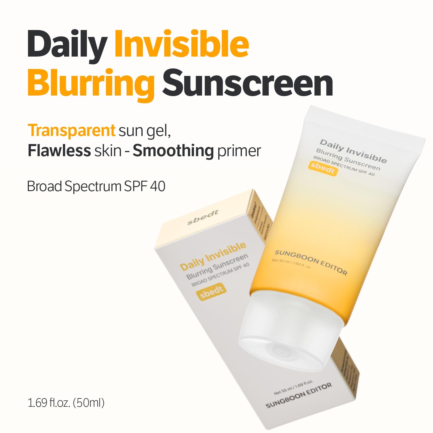 SUNGBOON EDITOR texture-gel-soyeux offre un fini satin et lisse.