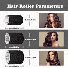 Clips cheveux bleu ciel inclus pour fixation rapide