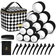 Ensemble Sungenol rouleaux cheveux 18 pièces pour styles rapides et faciles