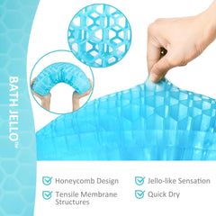 Structure nid-dabeille double et canaux d’air du coussin Sunlit.