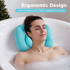 Sunlit coussin bain ultra-doux, soutien cou confortable pendant le bain.