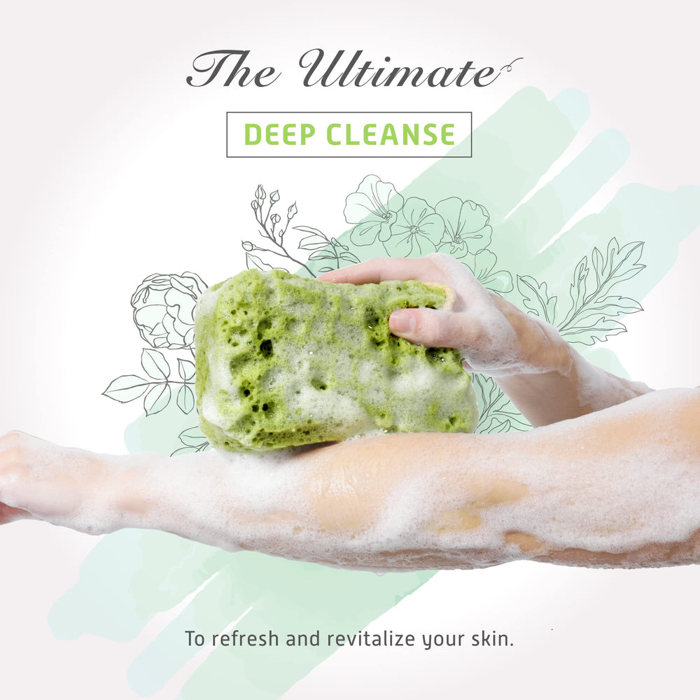 Sunlite Sports Spongentle : surface texturée pour exfoliation en profondeur.