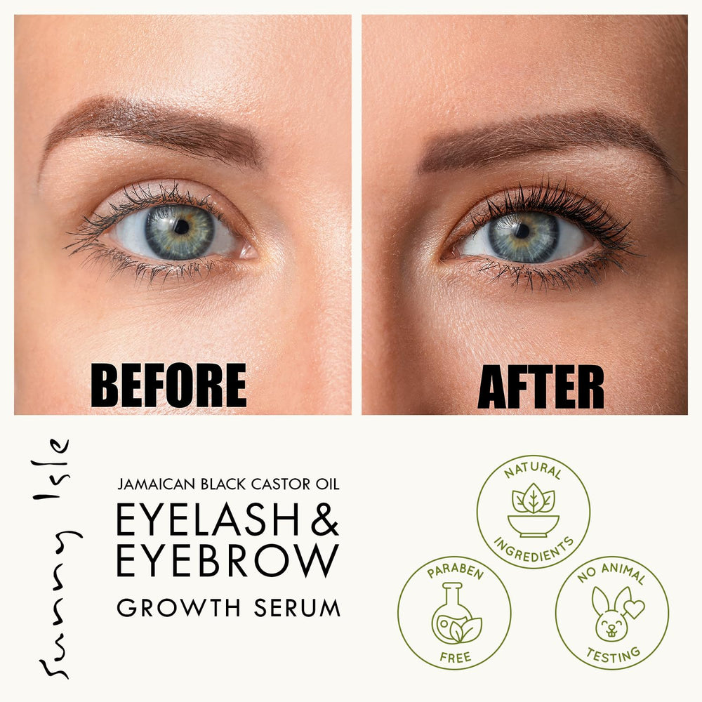 Sunny Isle brosse-applicateur-serum: précision lors de l'application sur cils et sourcils.
