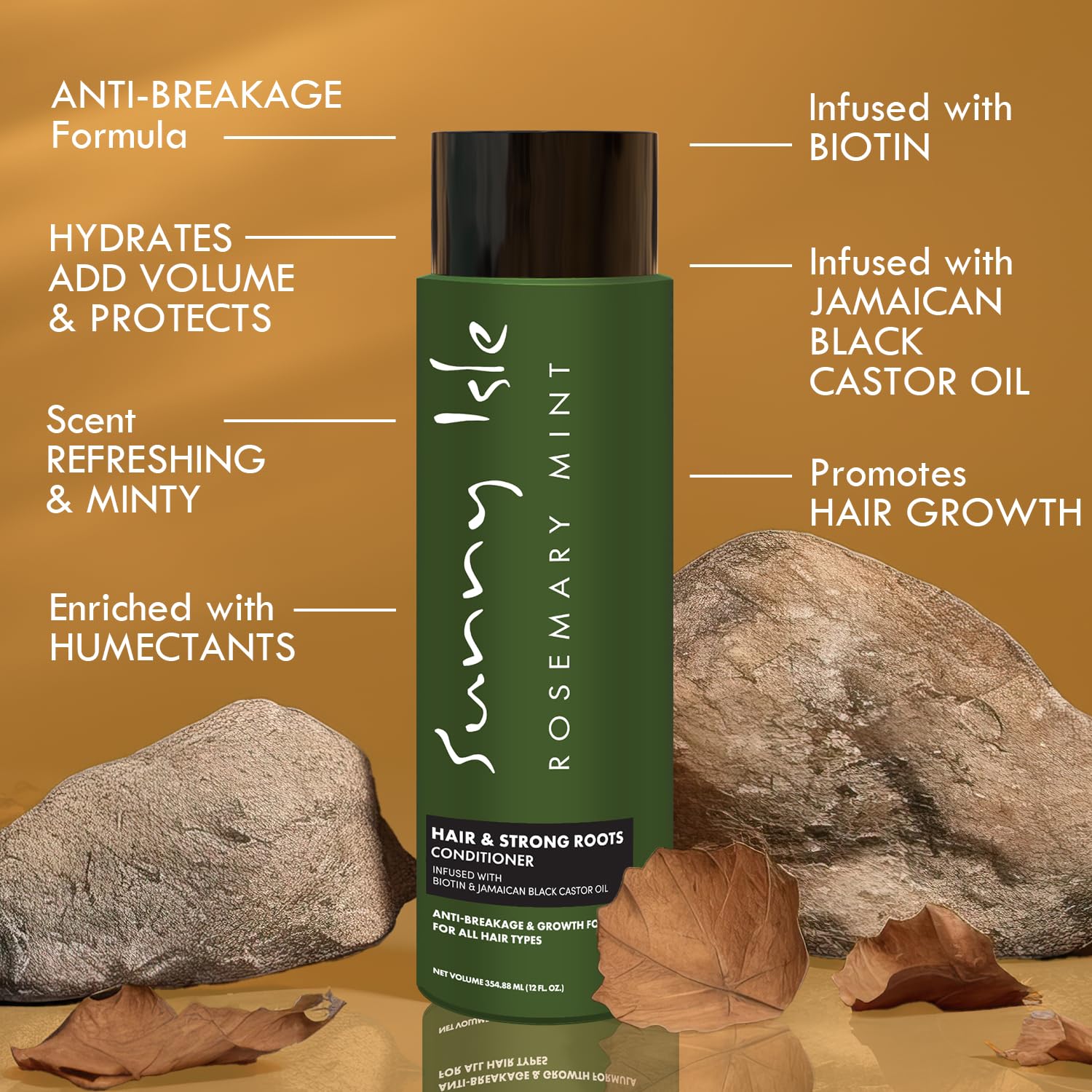 Sunny Isle: formule sans sulfates et sans parabènes adaptée à la couleur.