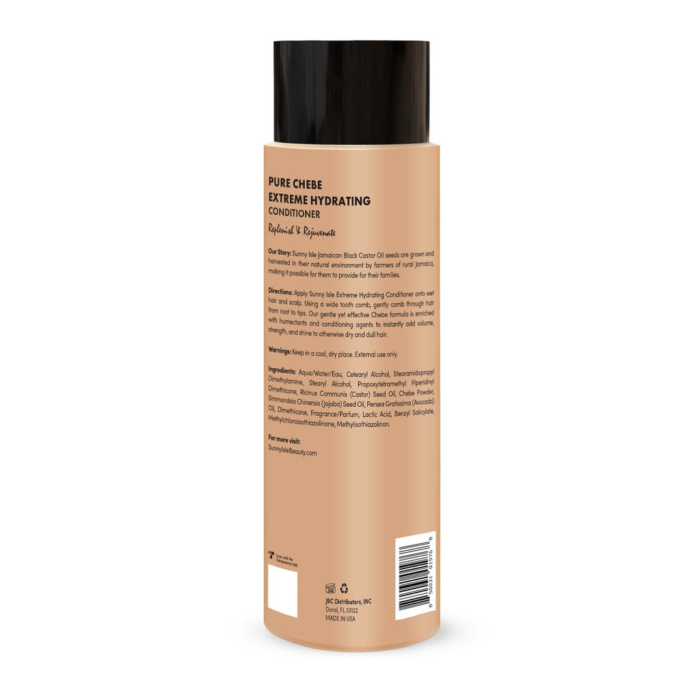 Sunny Isle Après-Shampooing Chebe Extrême Hydratant : packaging pratique pour routine capillaire