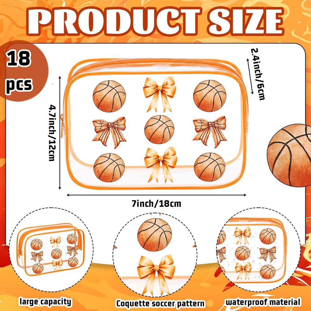 Pochette Sunnymove ballon basket orange: rangement compact pour voyages