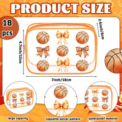 Pochette Sunnymove ballon basket orange: rangement compact pour voyages