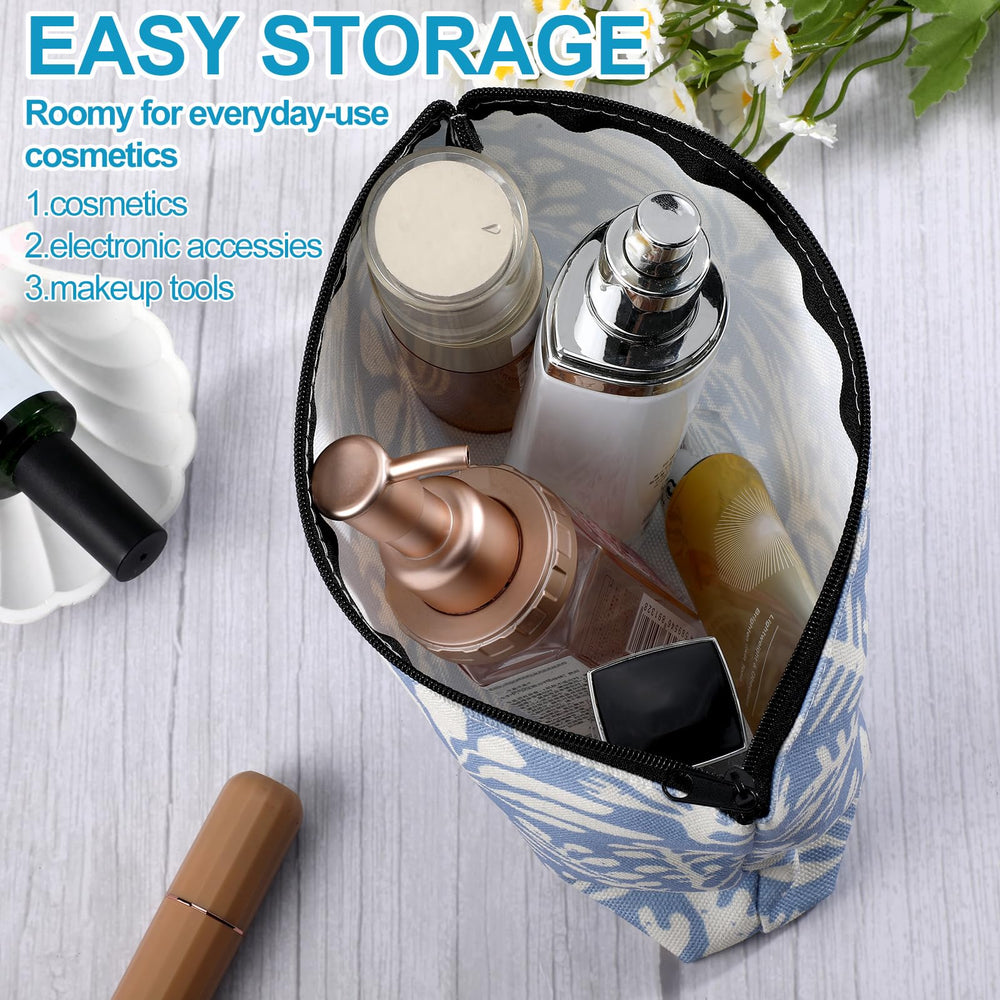 Sunnymove sac bord-de-mer motif-marins, pratique pour ranger maquillage et petites affaires