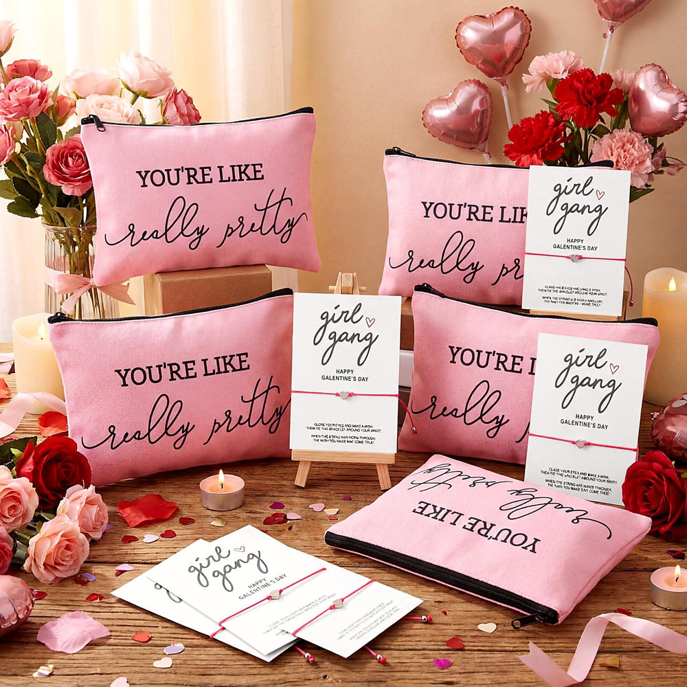 Sunnymove sacs maquillage dimensions 8,5 x 6 pouces pour l'essentiel.