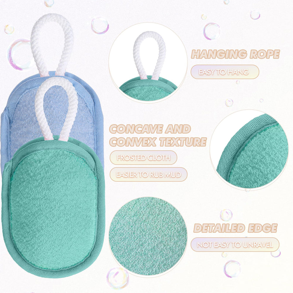 Sunnyray scrub douche massage circulaire nettoie en douceur et prépare la peau.