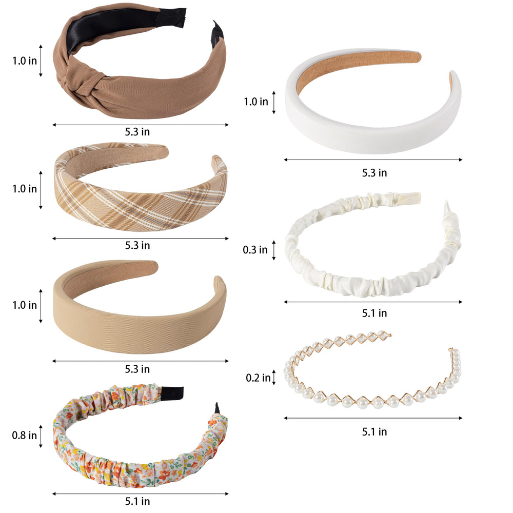 Bandeau Sunolga brun motifs floraux pour un look frais et estival.