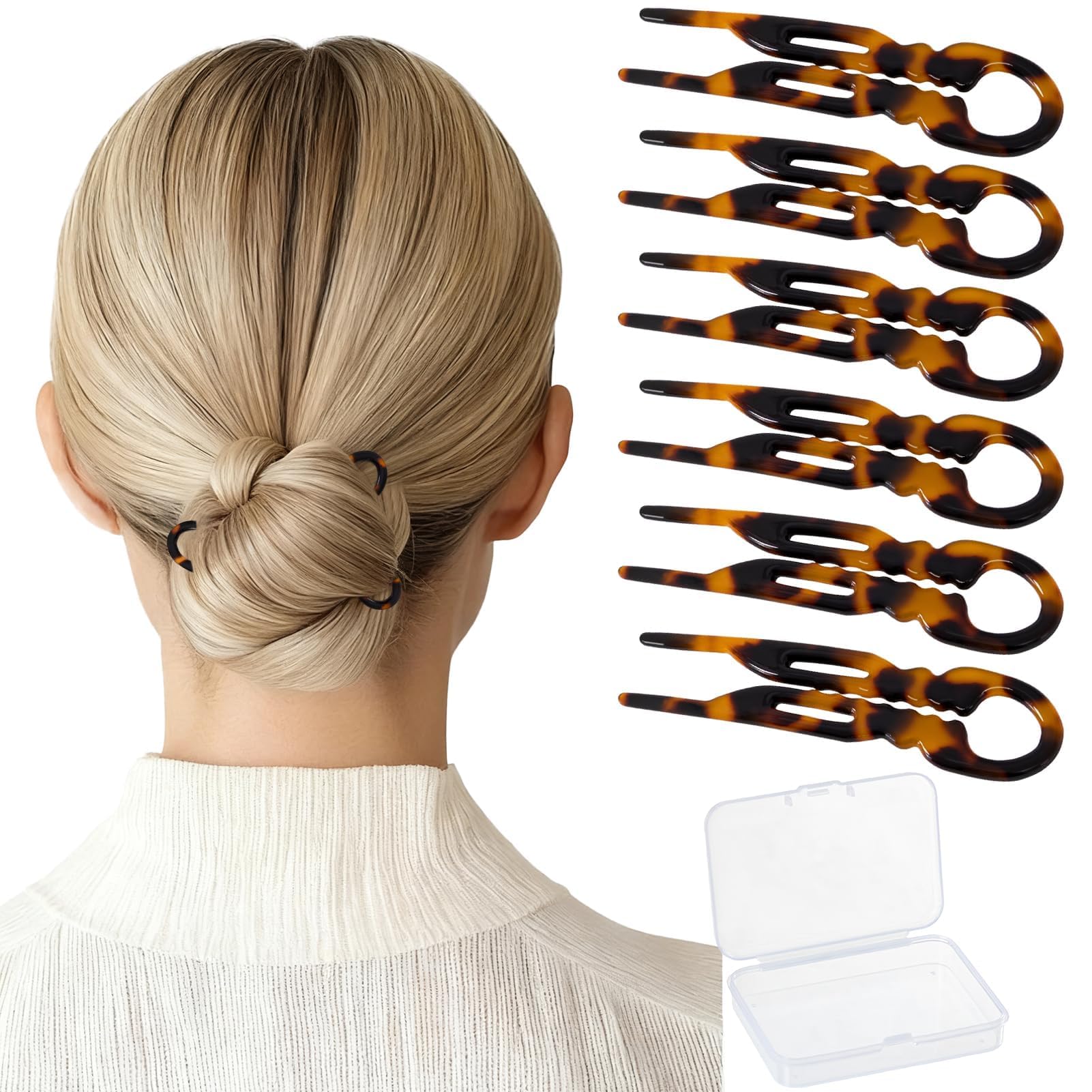 Sunolga barrettes-cheveux petit format acétate pour un maintien discret et confortable.