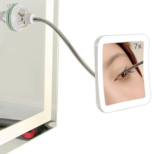 SunplusTrade Miroir portable sans fil, idéal pour voyage et usage rapide.