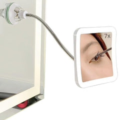 SunplusTrade Miroir portable sans fil, idéal pour voyage et usage rapide.