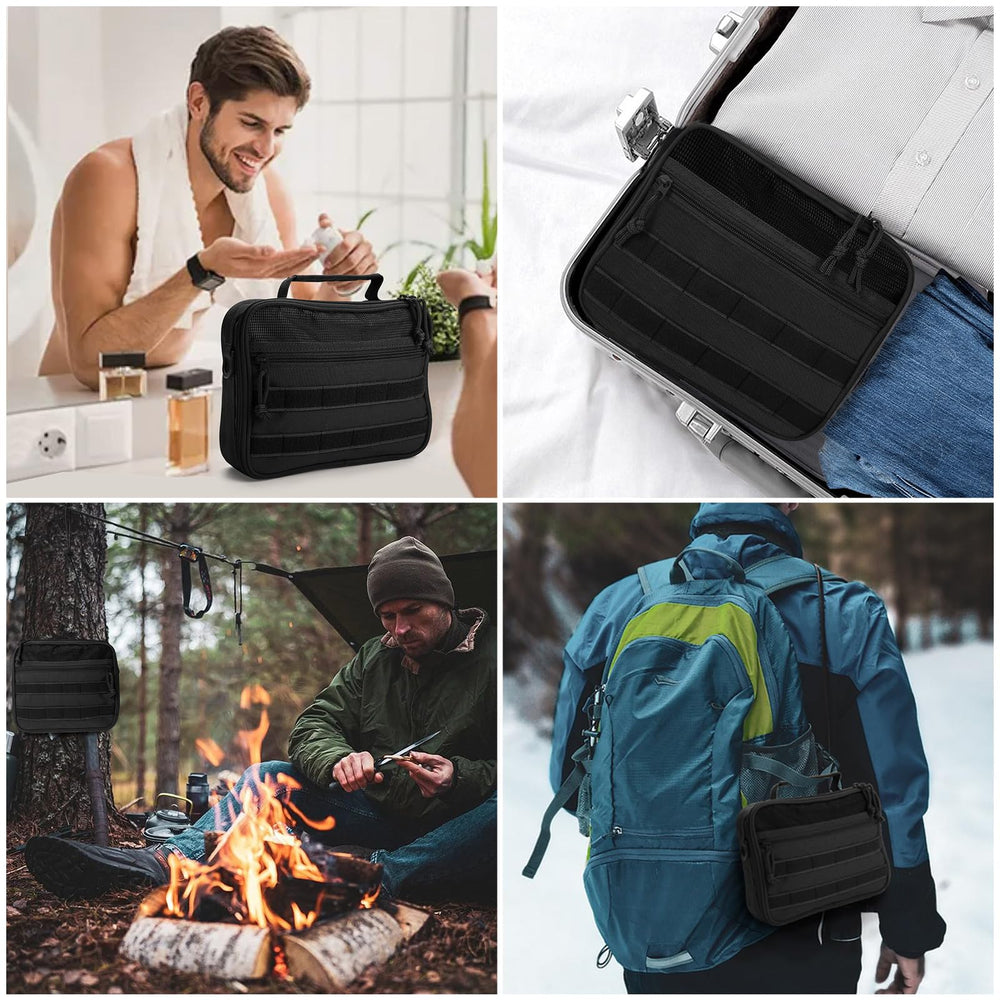 SUNRISING poche frontale zippée pour ranger rapidement les essentiels.