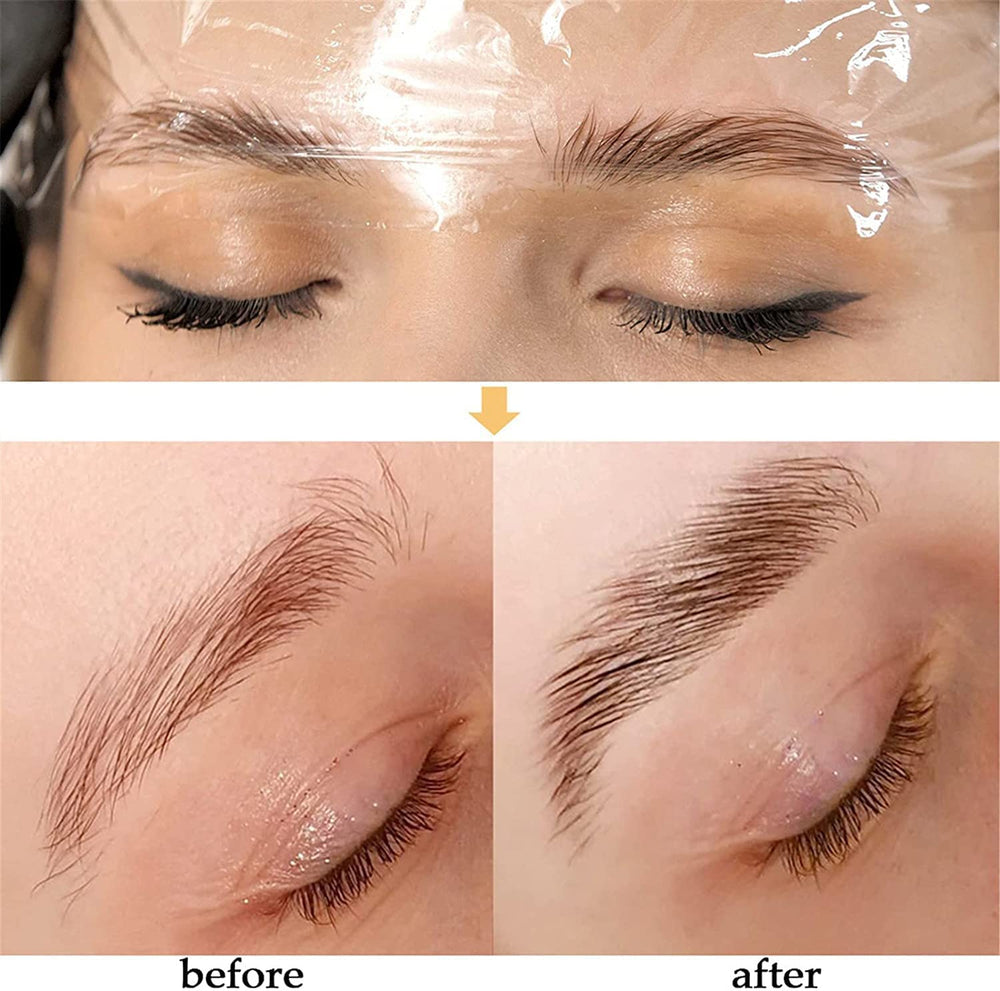 SUNSENT Sourcils Lamination Kit—résultat 3D naturel en redressant les poils.