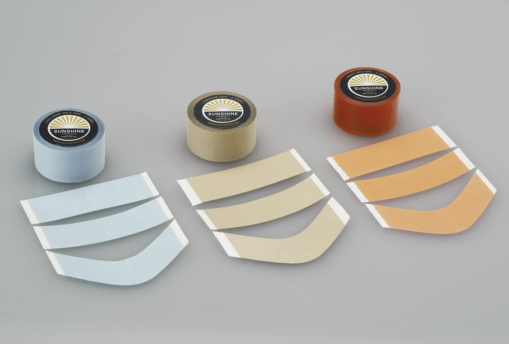 Sunshine Tape 1522 périmètre poly adhésif 19 mm pour base capillaire.
