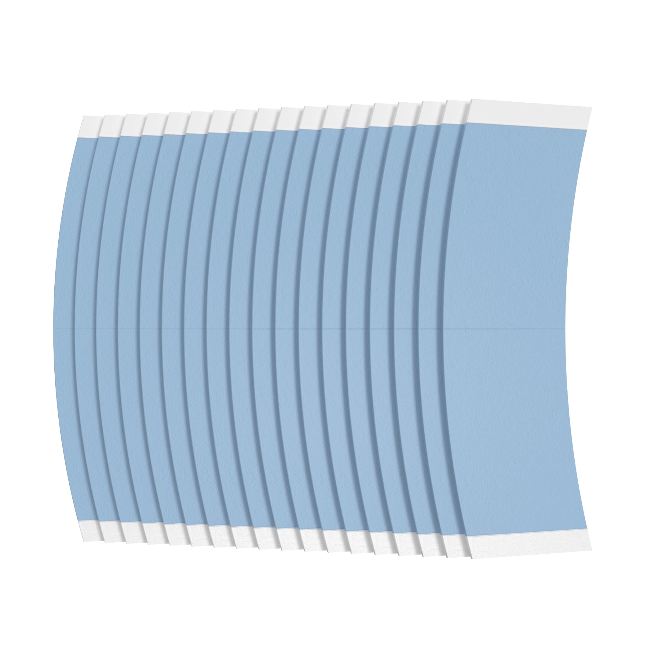 Sunshine Tape: boîte 36 bandes bleues, adhésif double-face pour perruque bleue, maintien fiable.