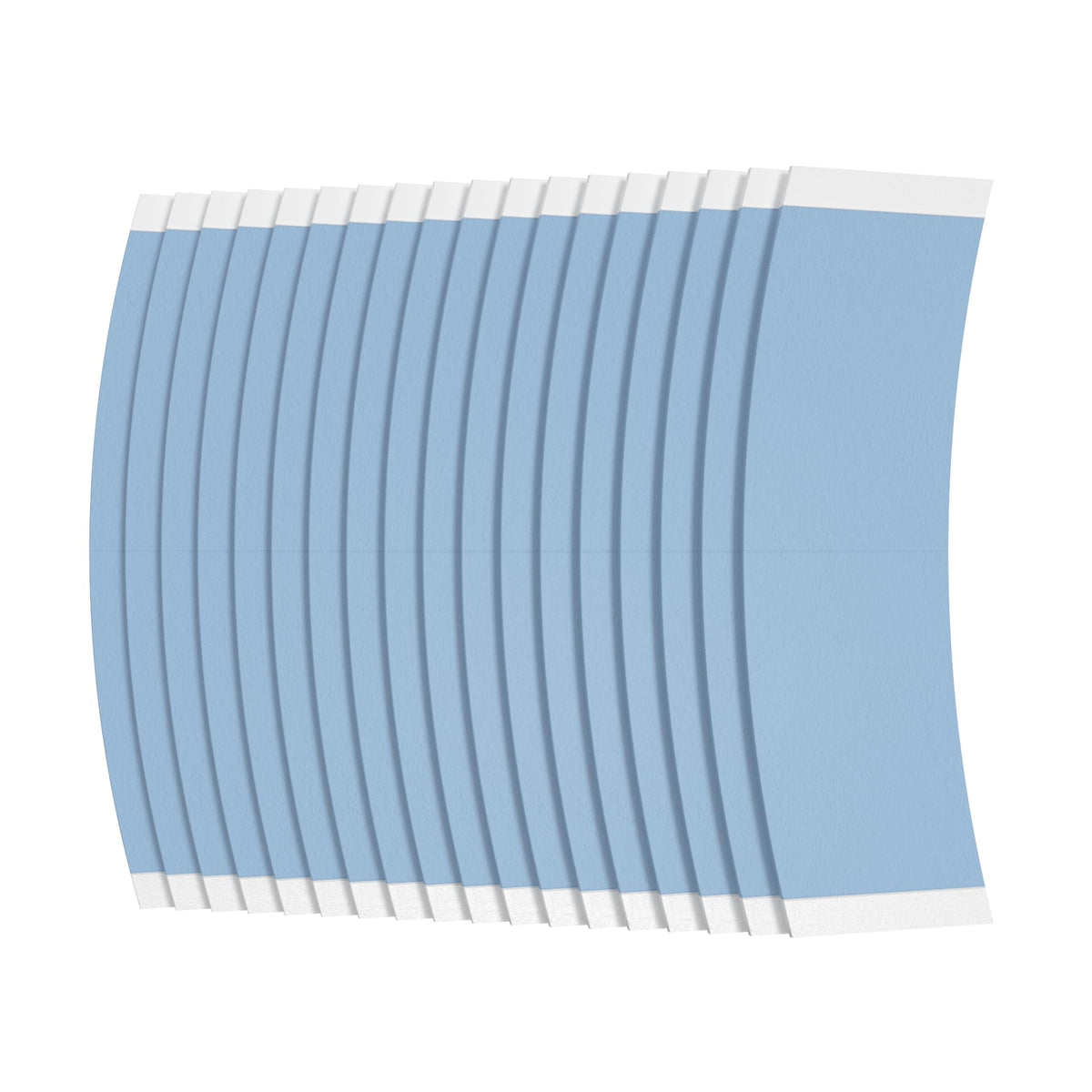 Sunshine Tape: boîte 36 bandes bleues, adhésif double-face pour perruque bleue, maintien fiable.