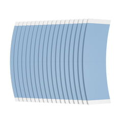 Sunshine Tape: boîte 36 bandes bleues, adhésif double-face pour perruque bleue, maintien fiable.